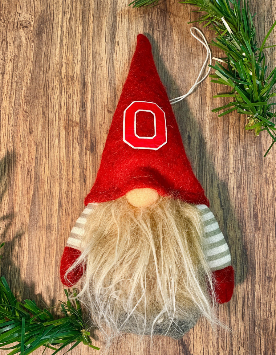 Ohio Gnome Ornament