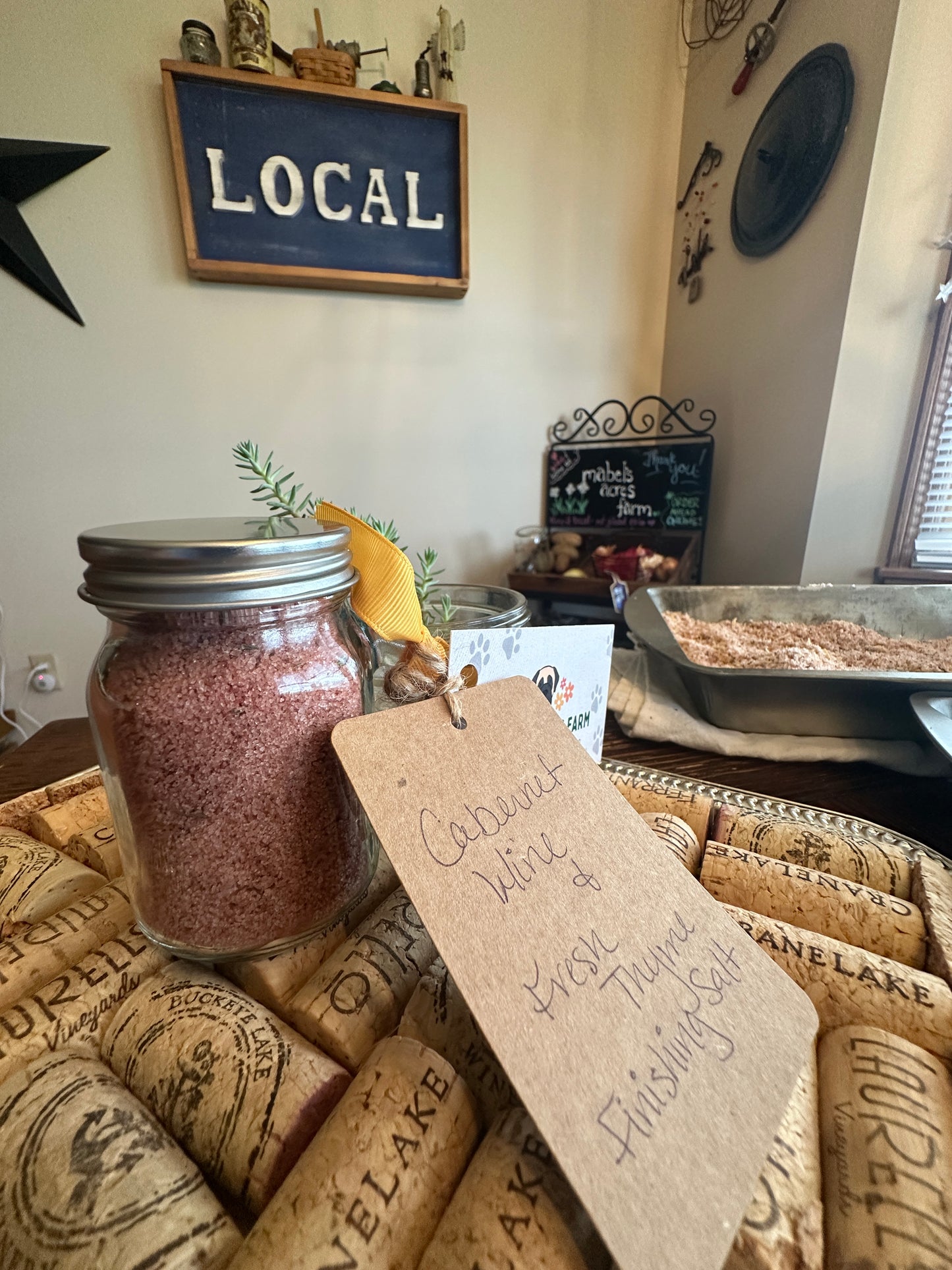 Cabernet + Thyme Finishing Salt