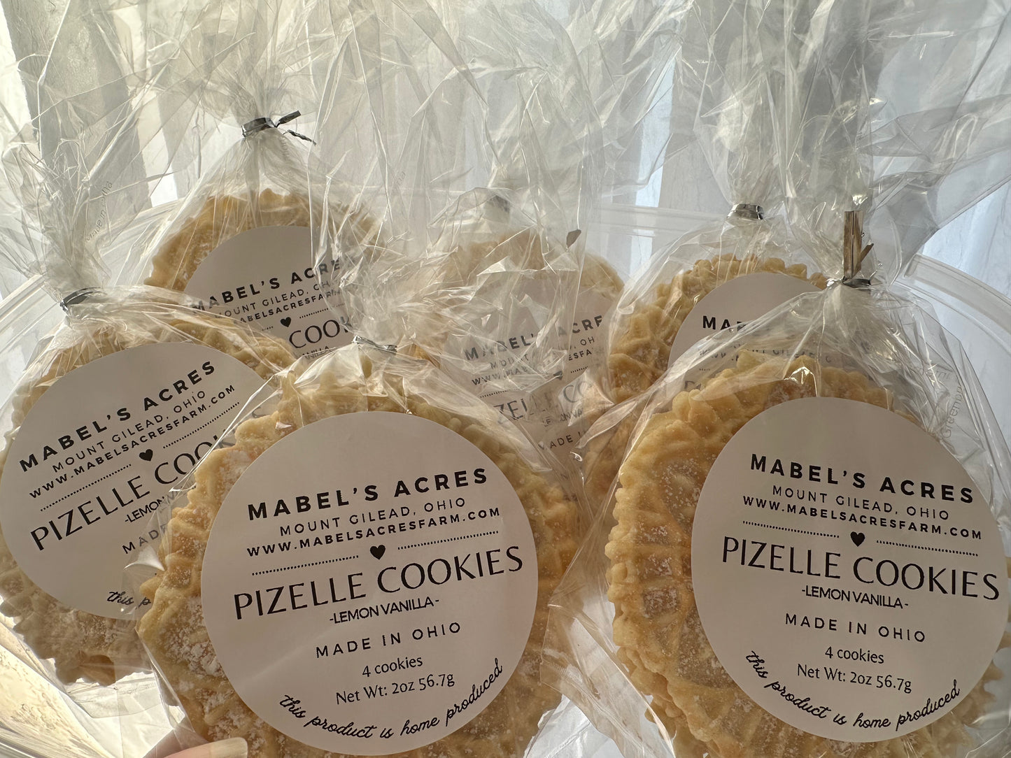 Pizzelle Cookies