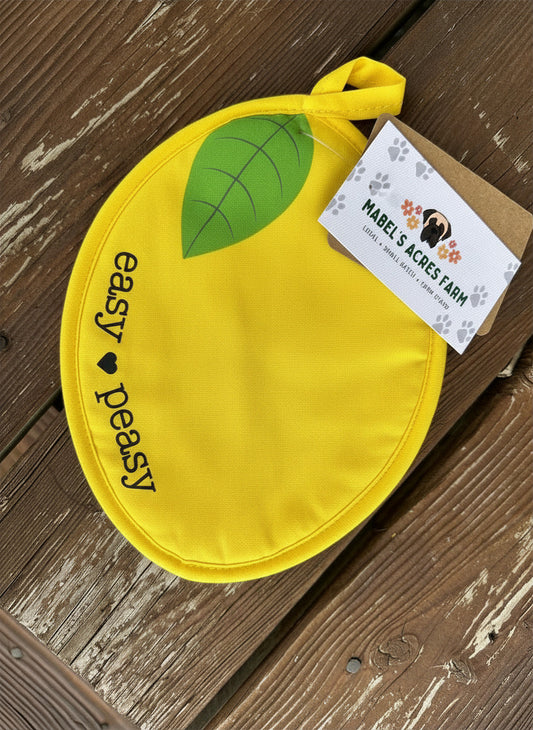 Easy Peasy Lemon Pot Holder