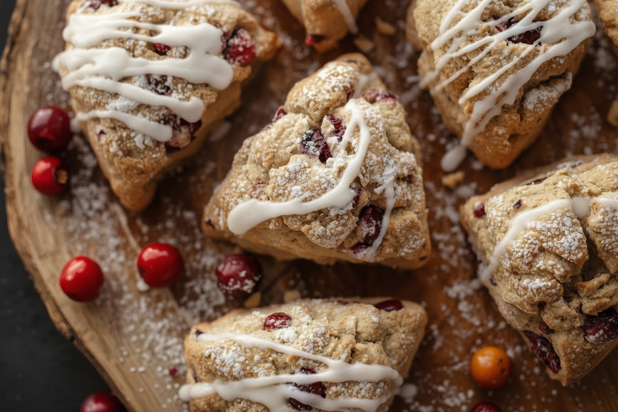 Cranberry Orange Scones