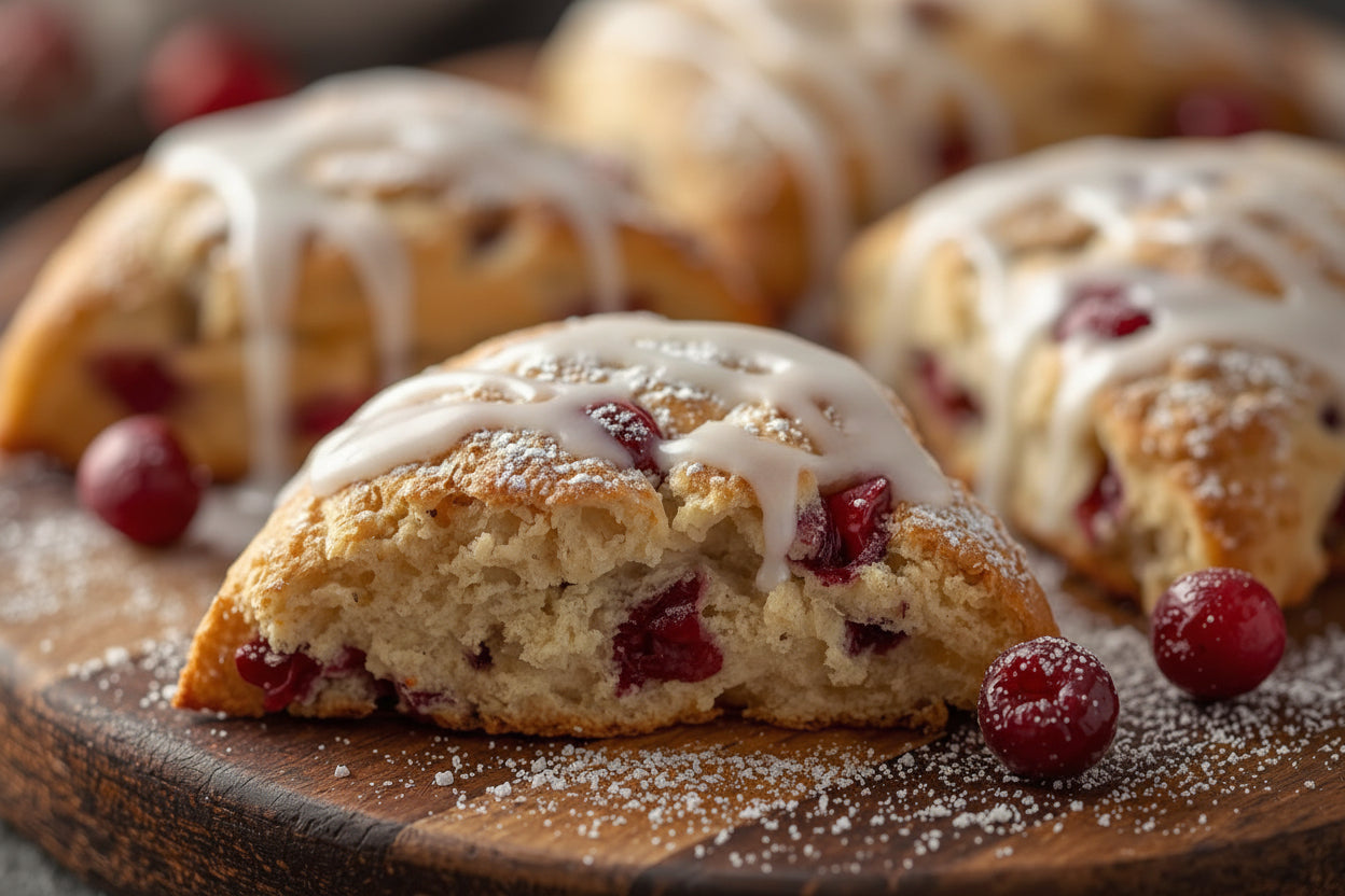 Cranberry Orange Scones